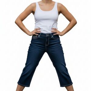 🌹Style & Company Rhinestone Premium Capris sz 10